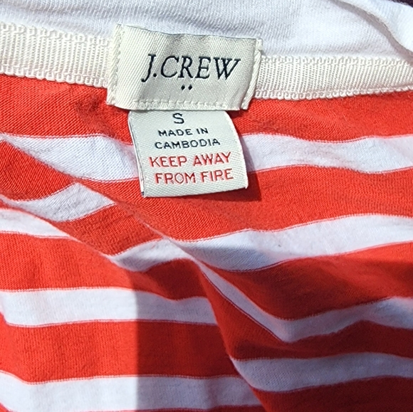 J. Crew Factory Striped Pajama Onezie - Picture 5 of 7